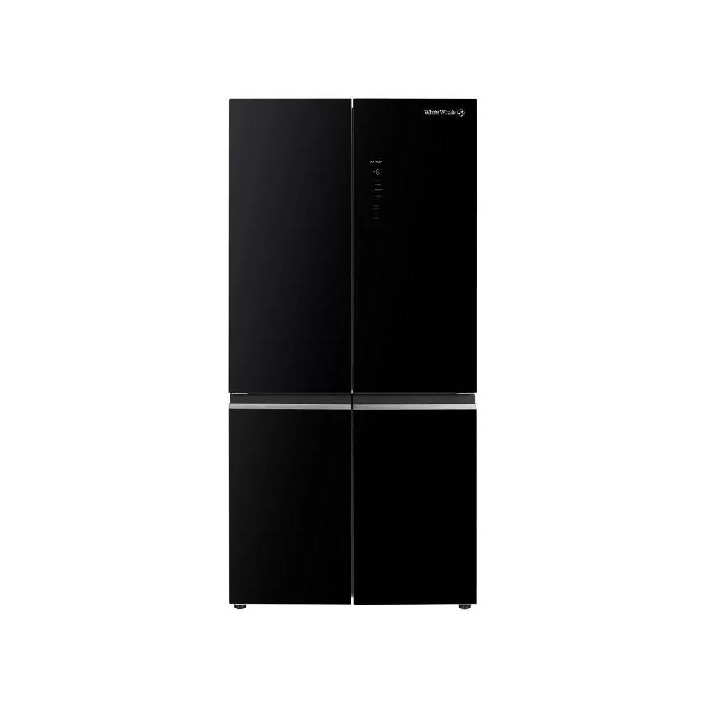 White Whale Refrigerator 540 Liter 4 Doors No Frost Digital Inverter Glass Black WR-G9399AB INV. White Whale Refrigerator 540 Liter 4 Doors No Frost Digital Inverter Glass Black WR-G9399AB INV.